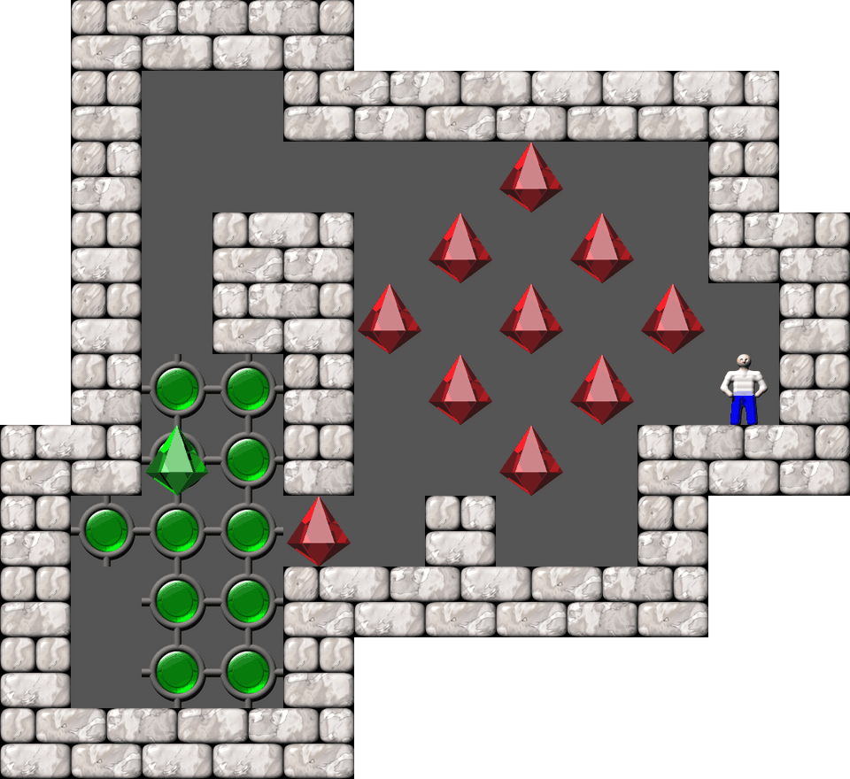 Sokoban Monry Collection level 155